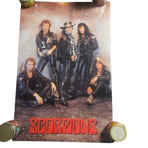 Scorpions Best Of Rockers 'N' Ballads Vintage 1989 Promo Poster 24x36 PolyGram